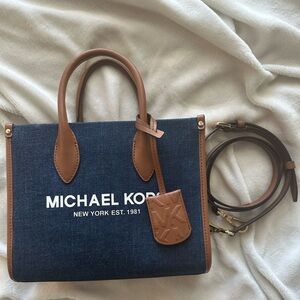 Michael Kors Small Denim Mirella